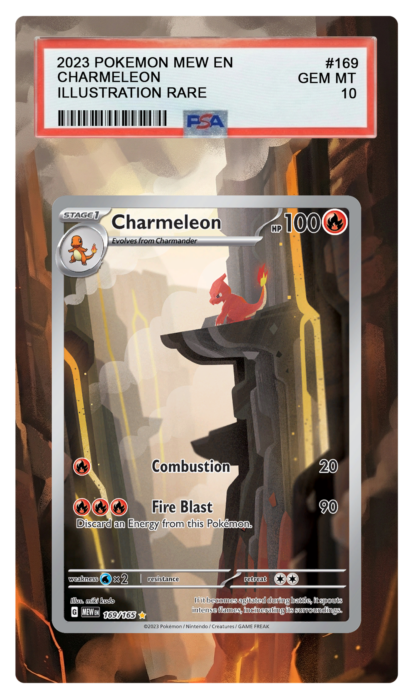 Charmeleon - 169 MEW Custom Extended Aura