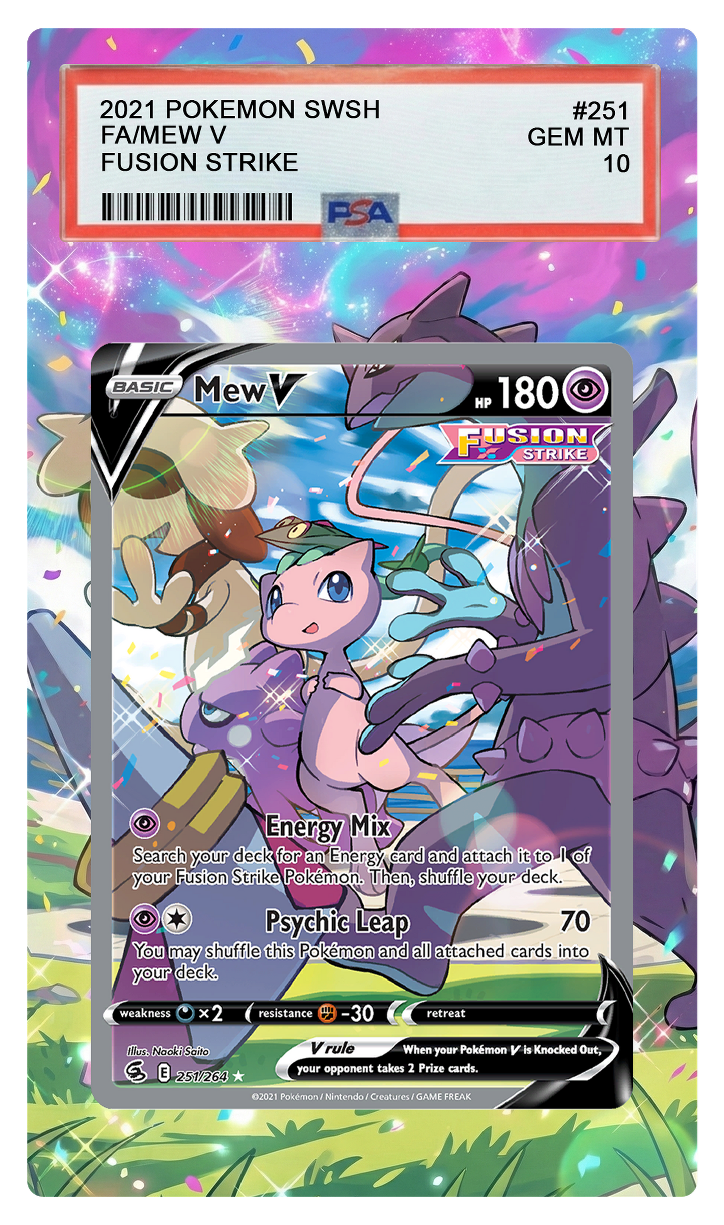 Mew V - 251 FST Custom Extended Aura