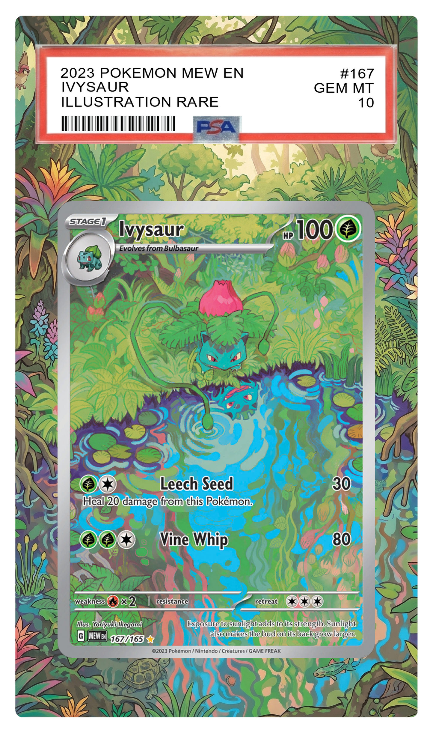 Ivysaur - 167 MEW Custom Extended Aura