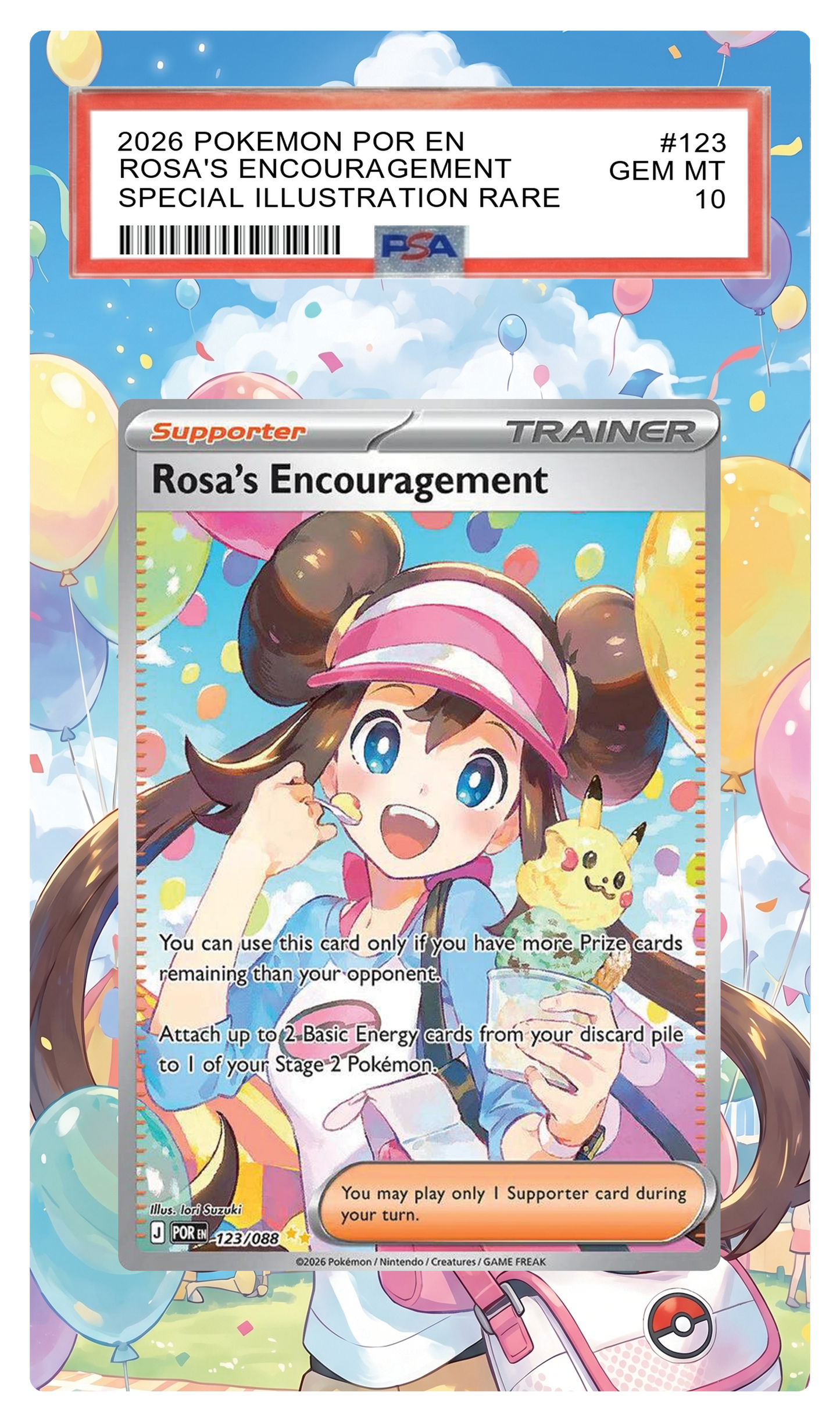 Rosa's Encouragement - 123 POR Custom Extended Aura