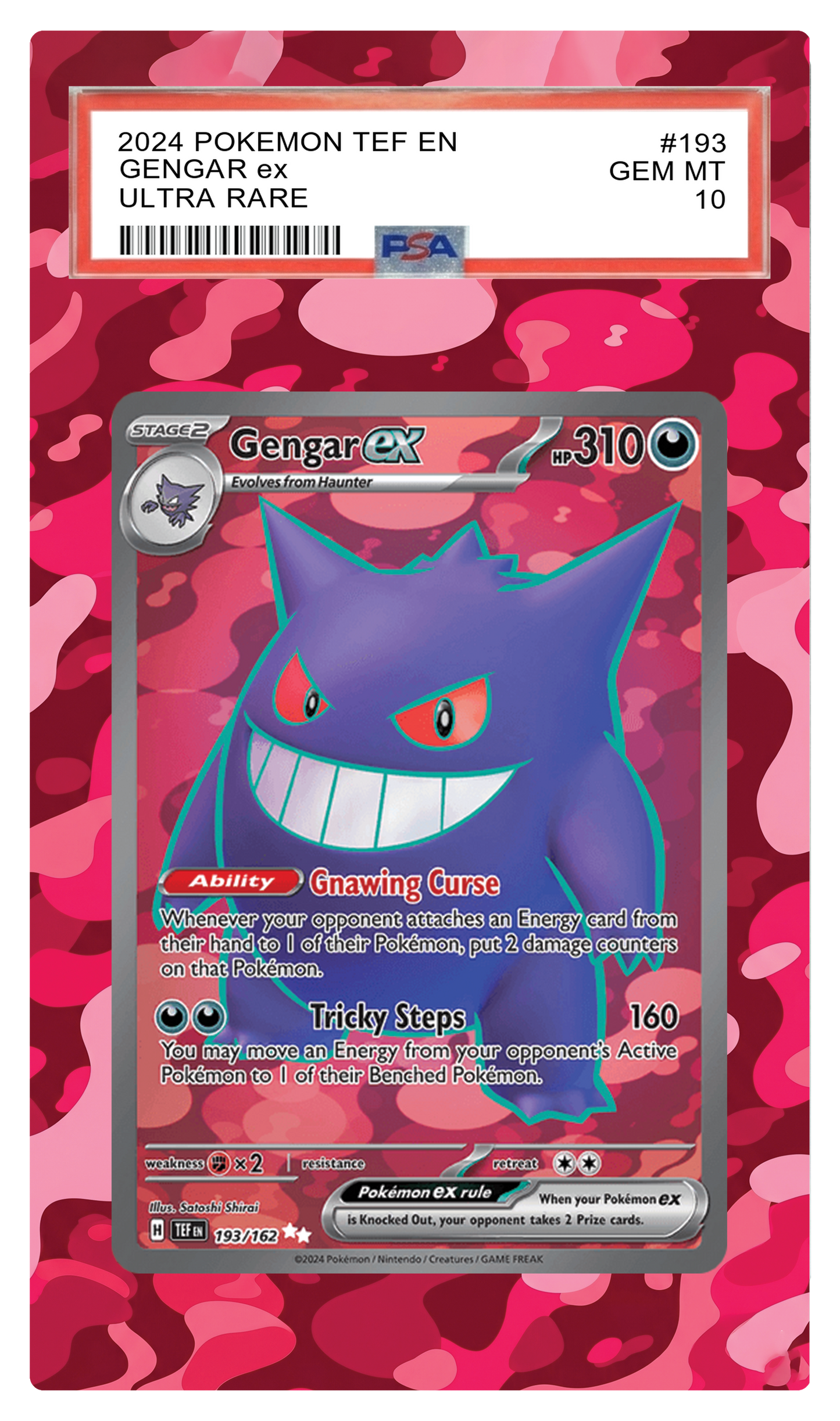 Gengar ex - 193 TEF Custom Extended Aura