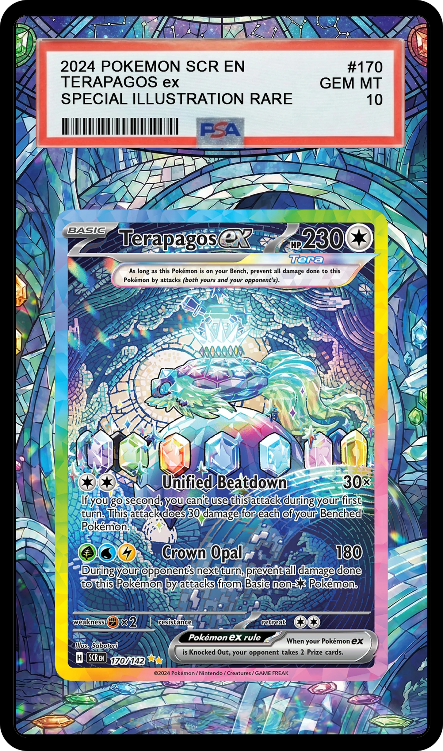 Terapagos ex - 170 SCR Custom Extended Aura