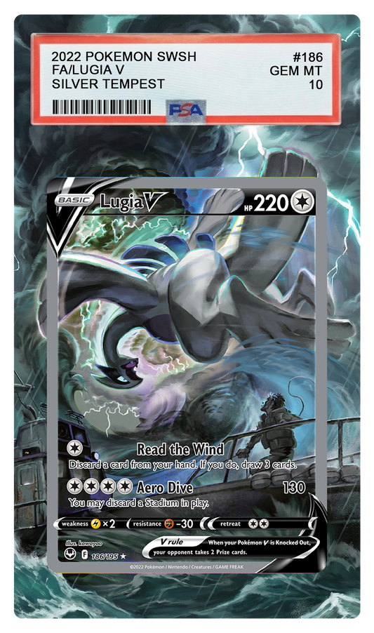 Lugia V - 186 SWSH12 Custom Extended Aura