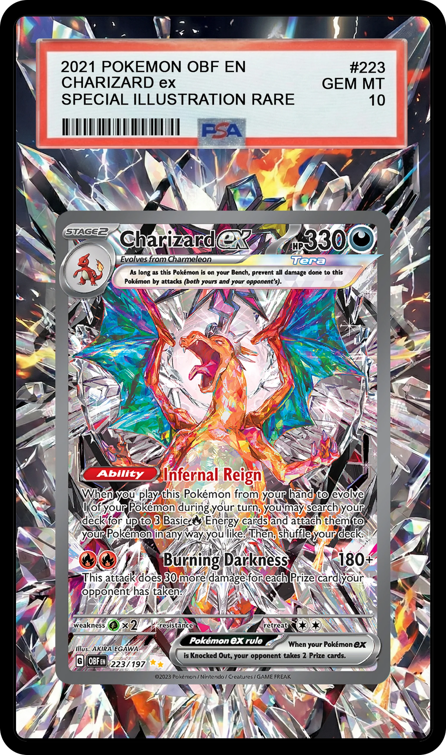 Charizard ex - 223 OBF Custom Extended Aura