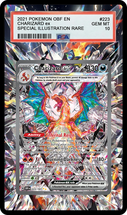 Charizard ex - 223 OBF Custom Extended Aura