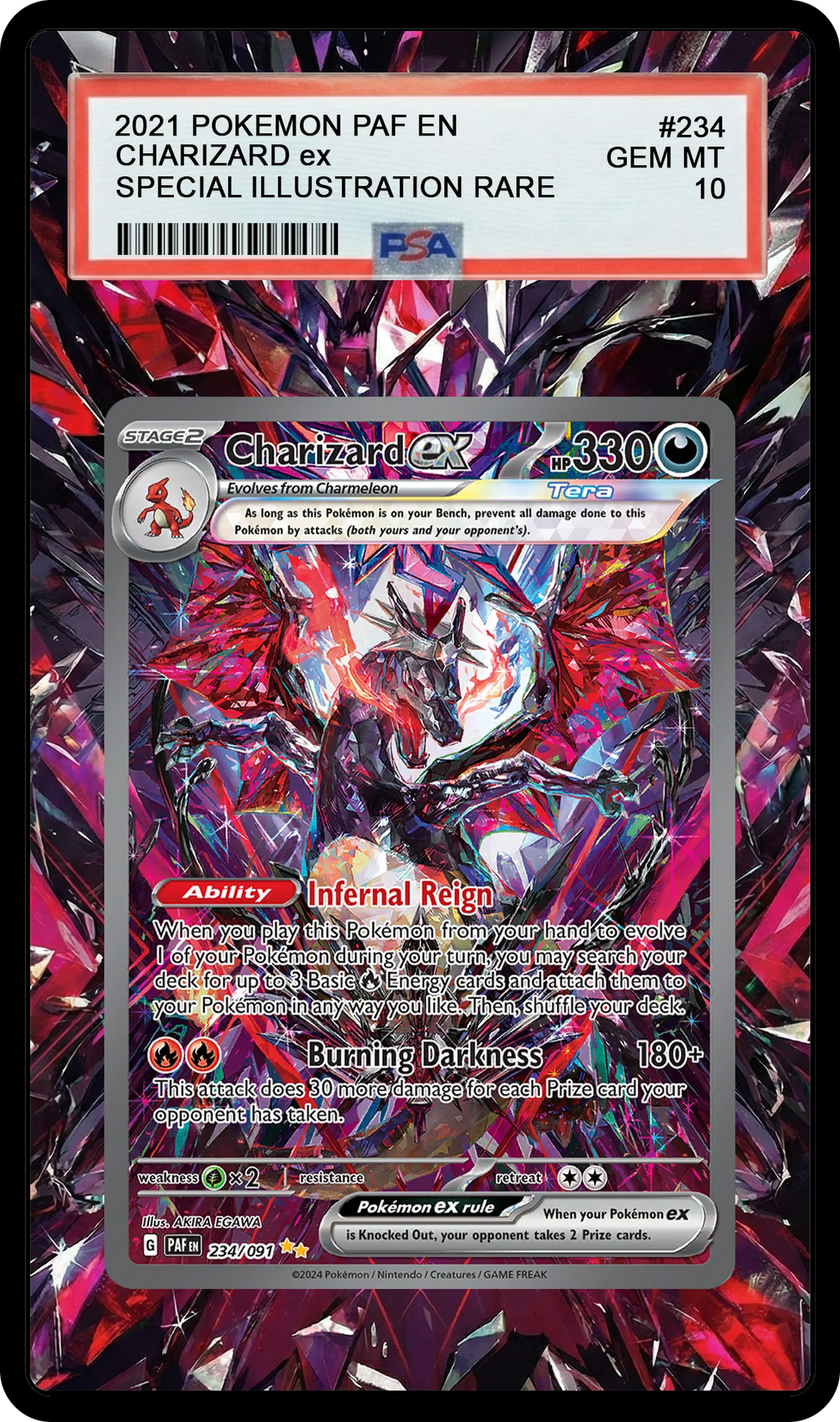 Charizard ex - 234 PAF Custom Extended Aura