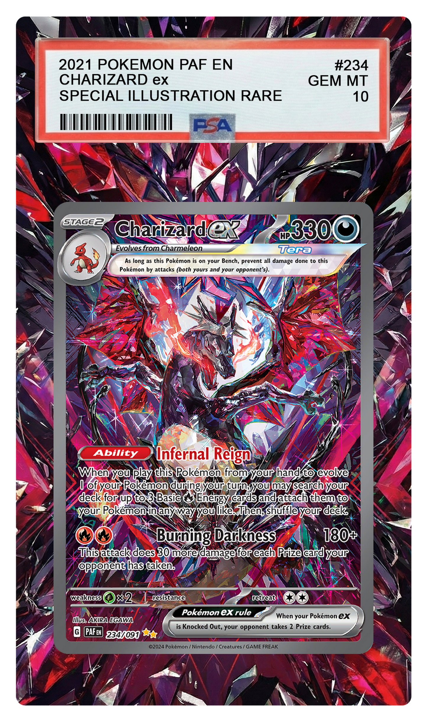 Charizard ex - 234 PAF Custom Extended Aura
