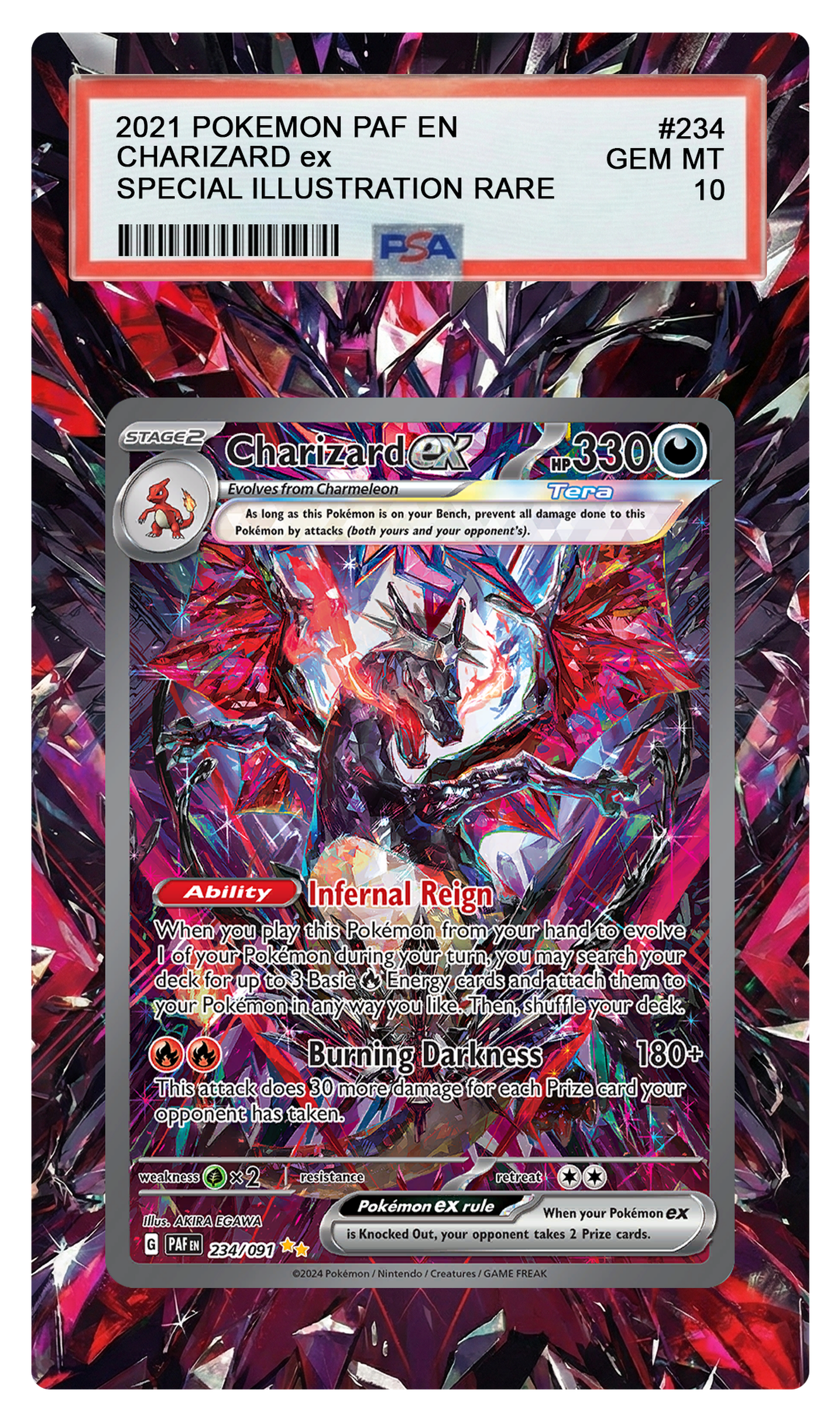 Charizard ex - 234 PAF Custom Extended Aura