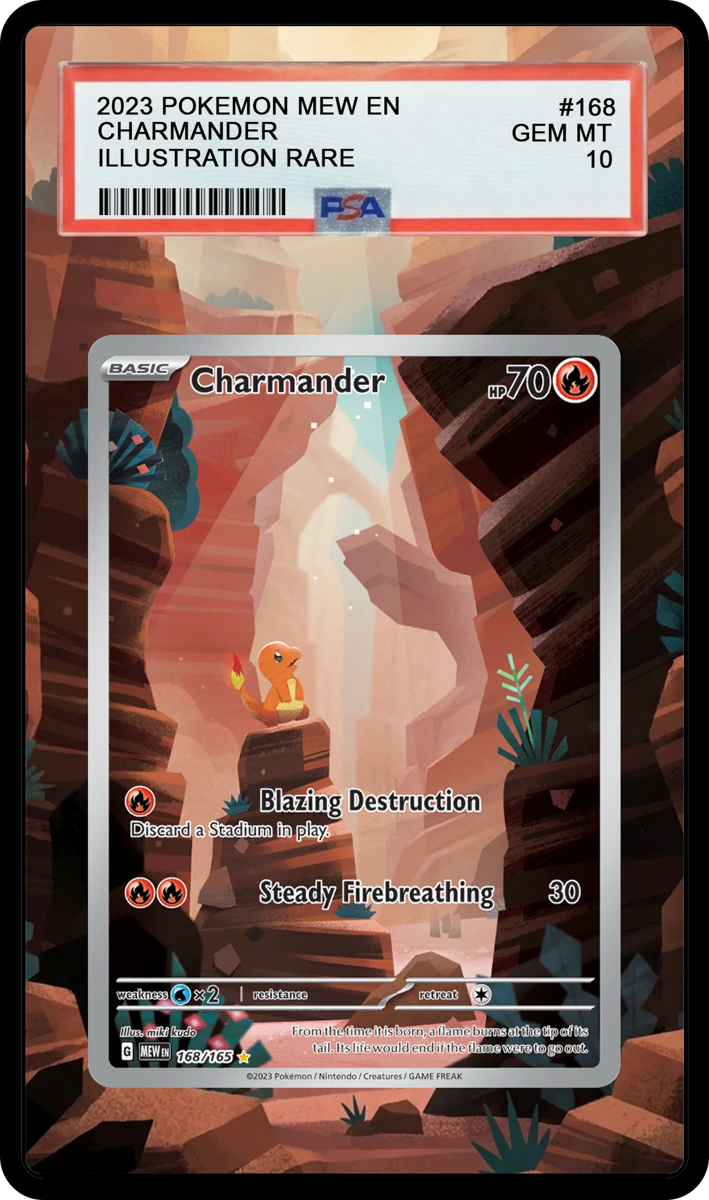 Charmander - 168 MEW Custom Extended Aura