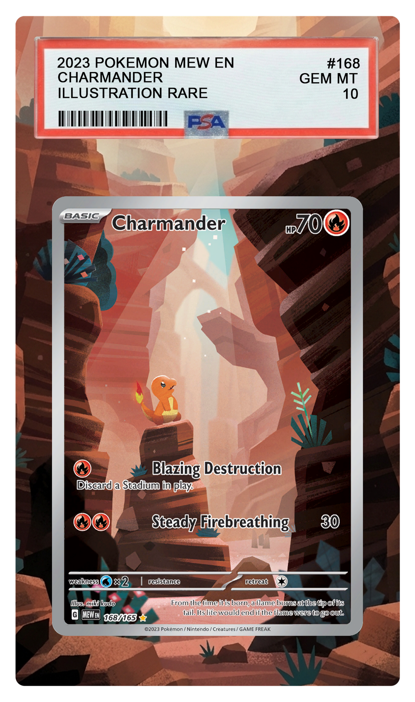 Charmander - 168 MEW Custom Extended Aura
