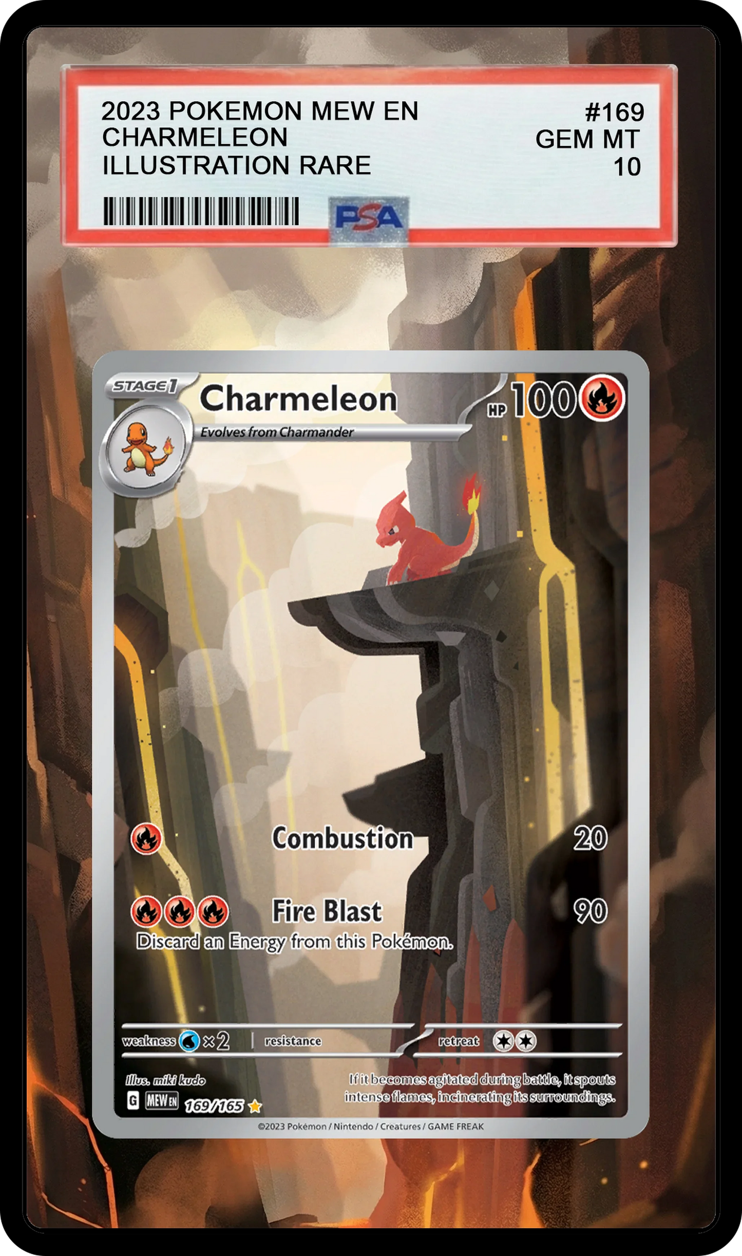 Charmeleon - 169 MEW Custom Extended Aura