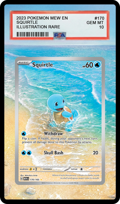Squirtle - 170 MEW Custom Extended Aura
