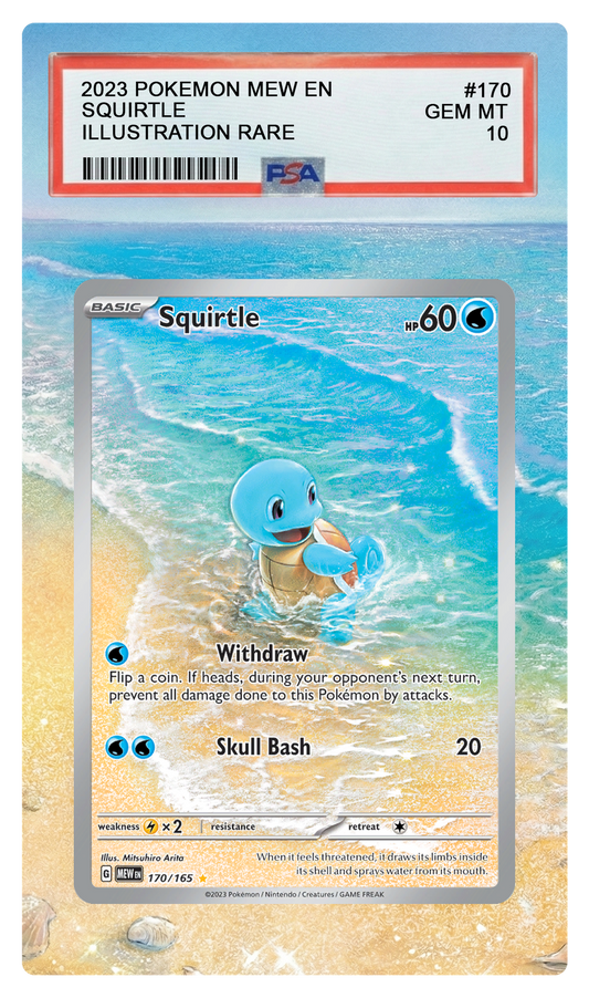 Squirtle - 170 MEW Custom Extended Aura