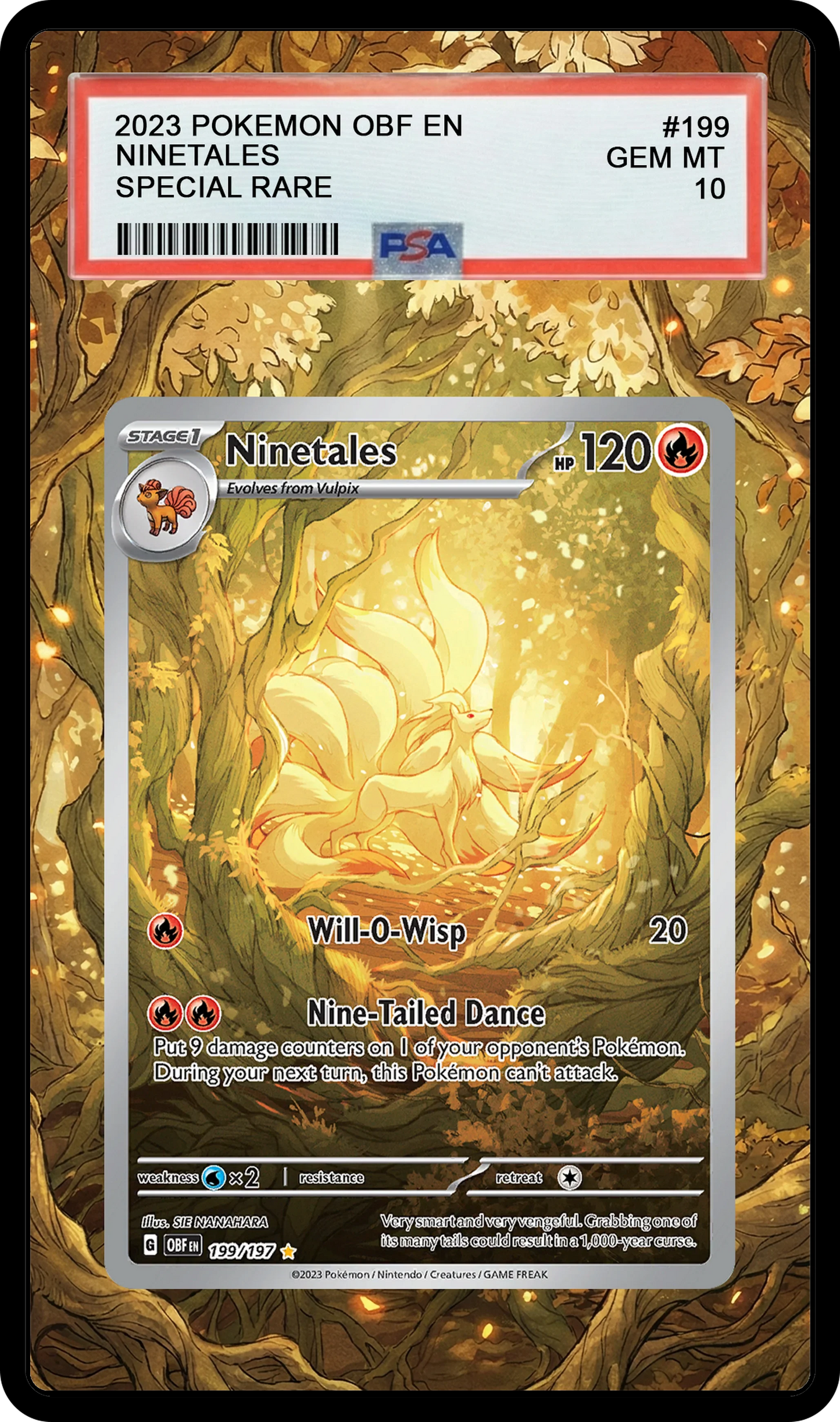 Ninetales - 199 OBF Custom Extended Aura