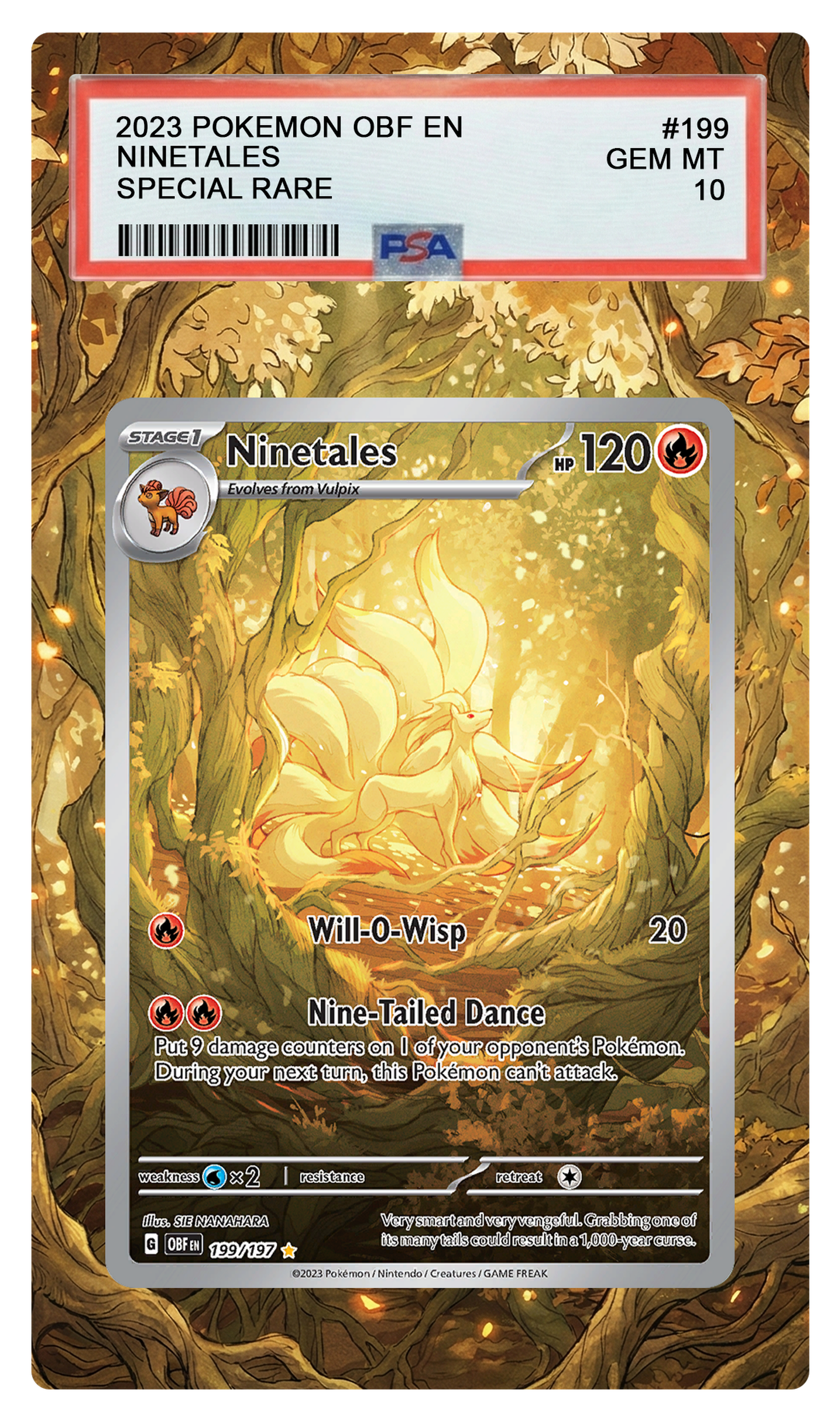 Ninetales - 199 OBF Custom Extended Aura