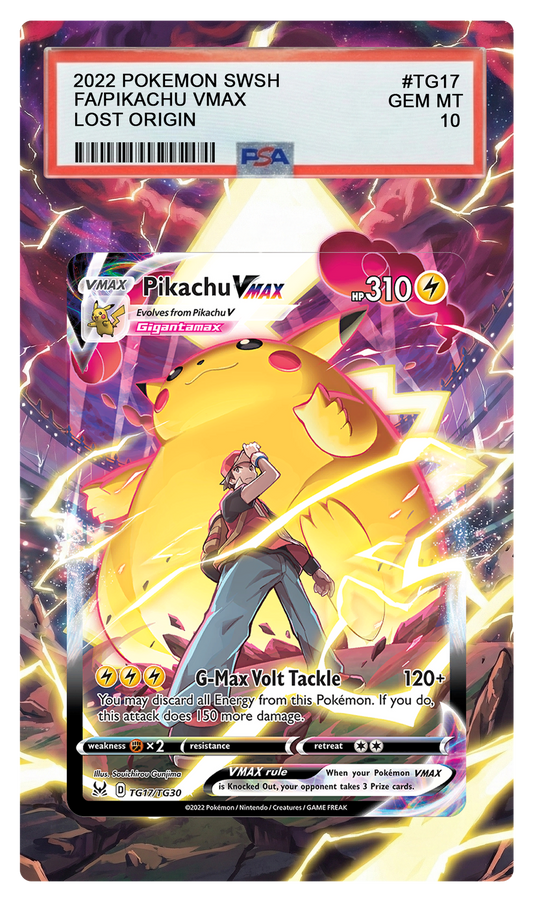Pikachu VMAX - TG17 SWSH11 Custom Extended Aura