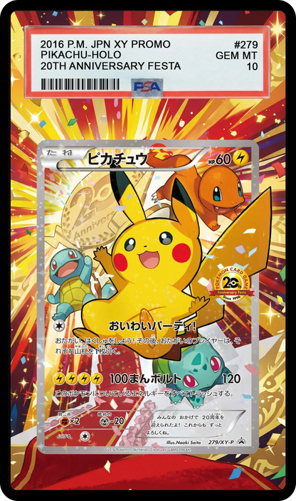 Pikachu - XY279 Promo Custom Extended Aura