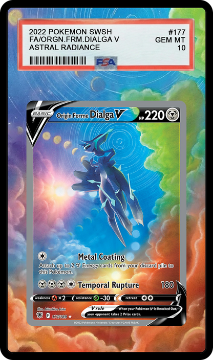 Origin Forme Dialga V - 177 ASR Custom Extended Aura