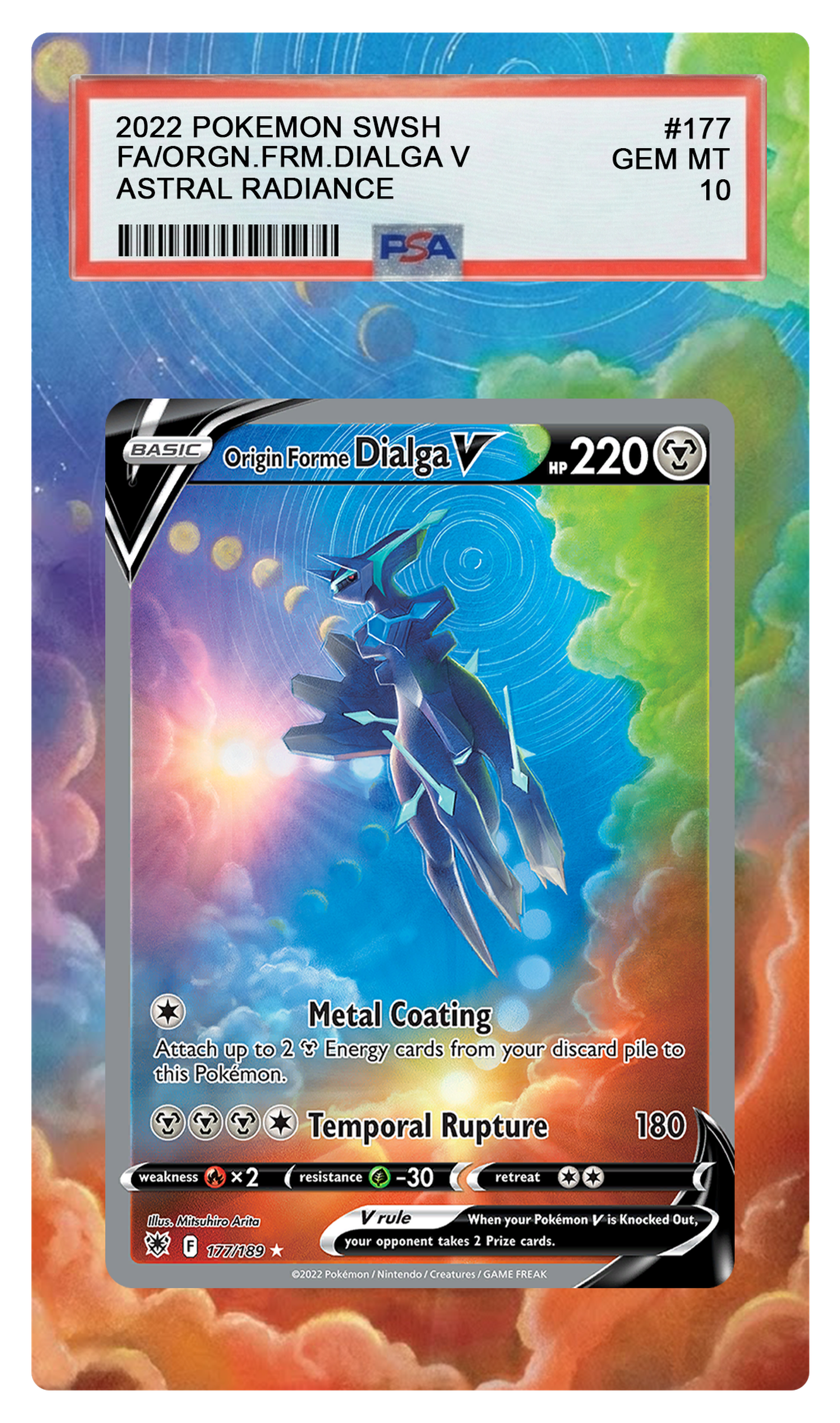 Origin Forme Dialga V - 177 ASR Custom Extended Aura