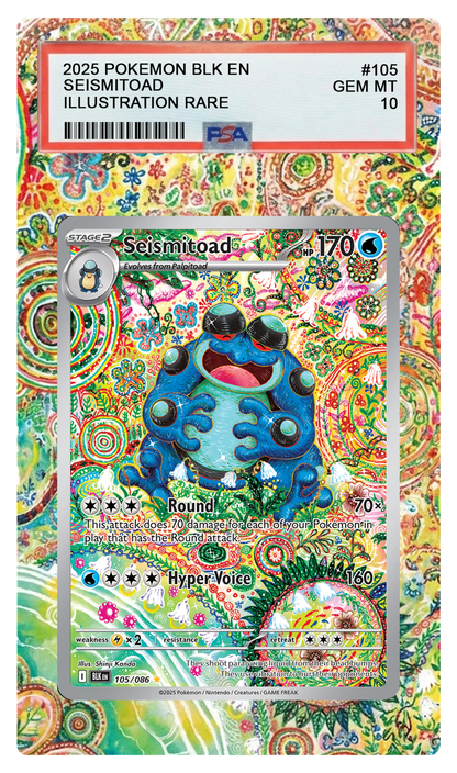 Seismitoad - 105 BLK Custom Extended Aura