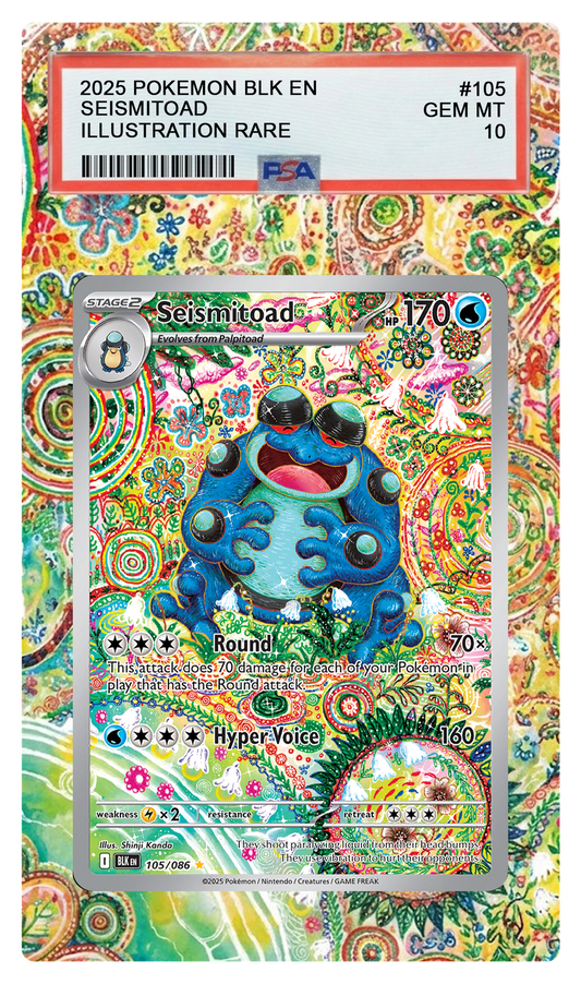 Seismitoad - 105 BLK Custom Extended Aura