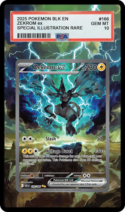 Zekrom ex - 172 BLK Custom Extended Aura