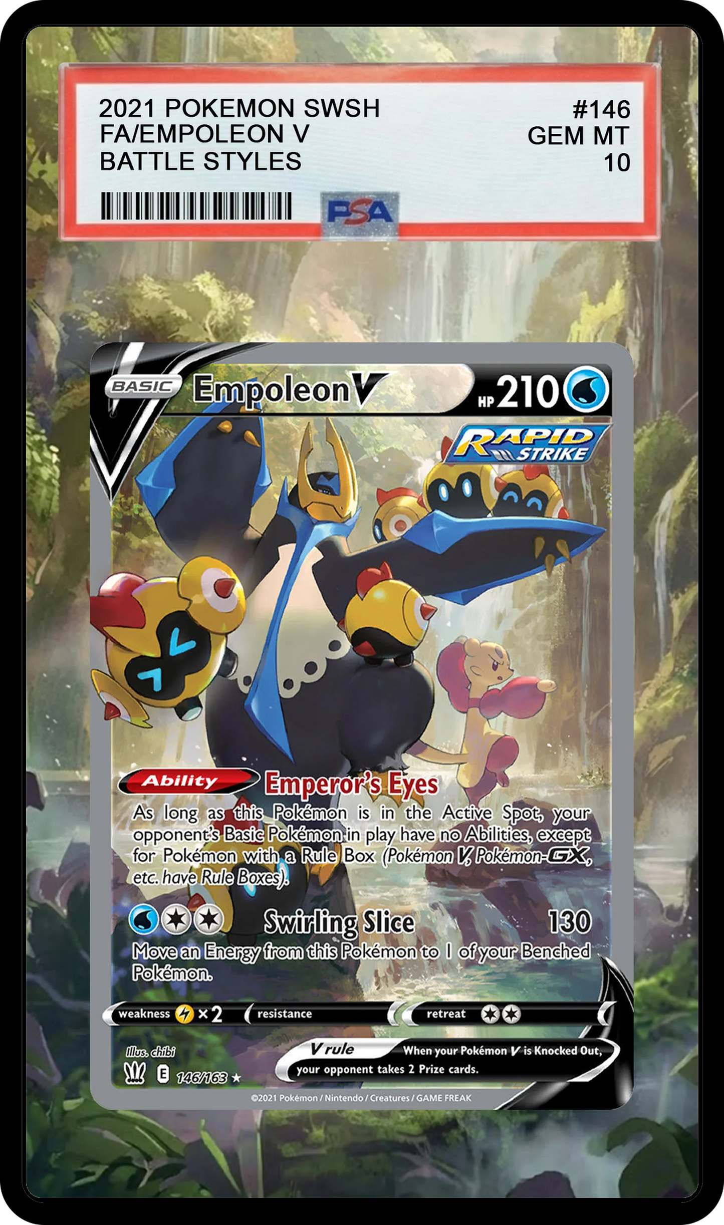 Empoleon V - 146 BST Custom Extended Aura