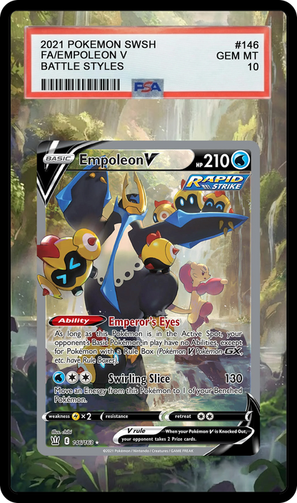 Empoleon V - 146 BST Custom Extended Aura