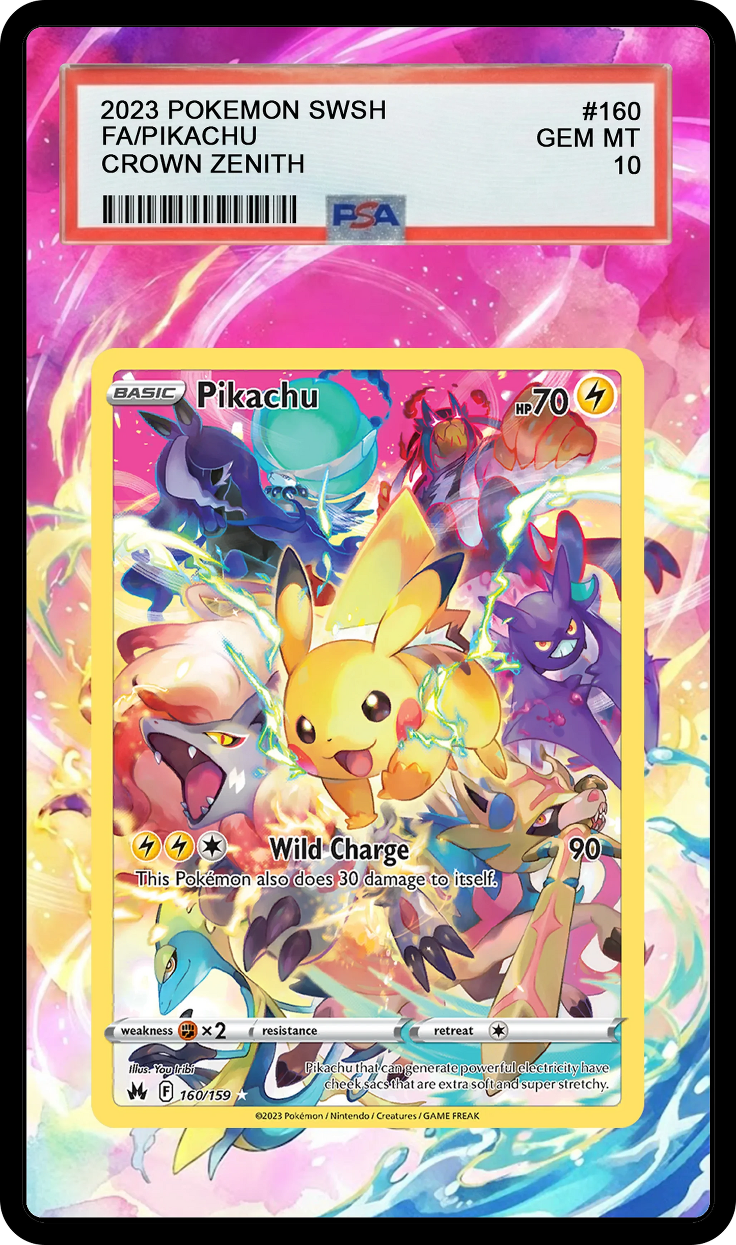 Pikachu - 160 CRZ Custom Extended Aura