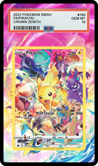 Pikachu - 160 CRZ Custom Extended Aura