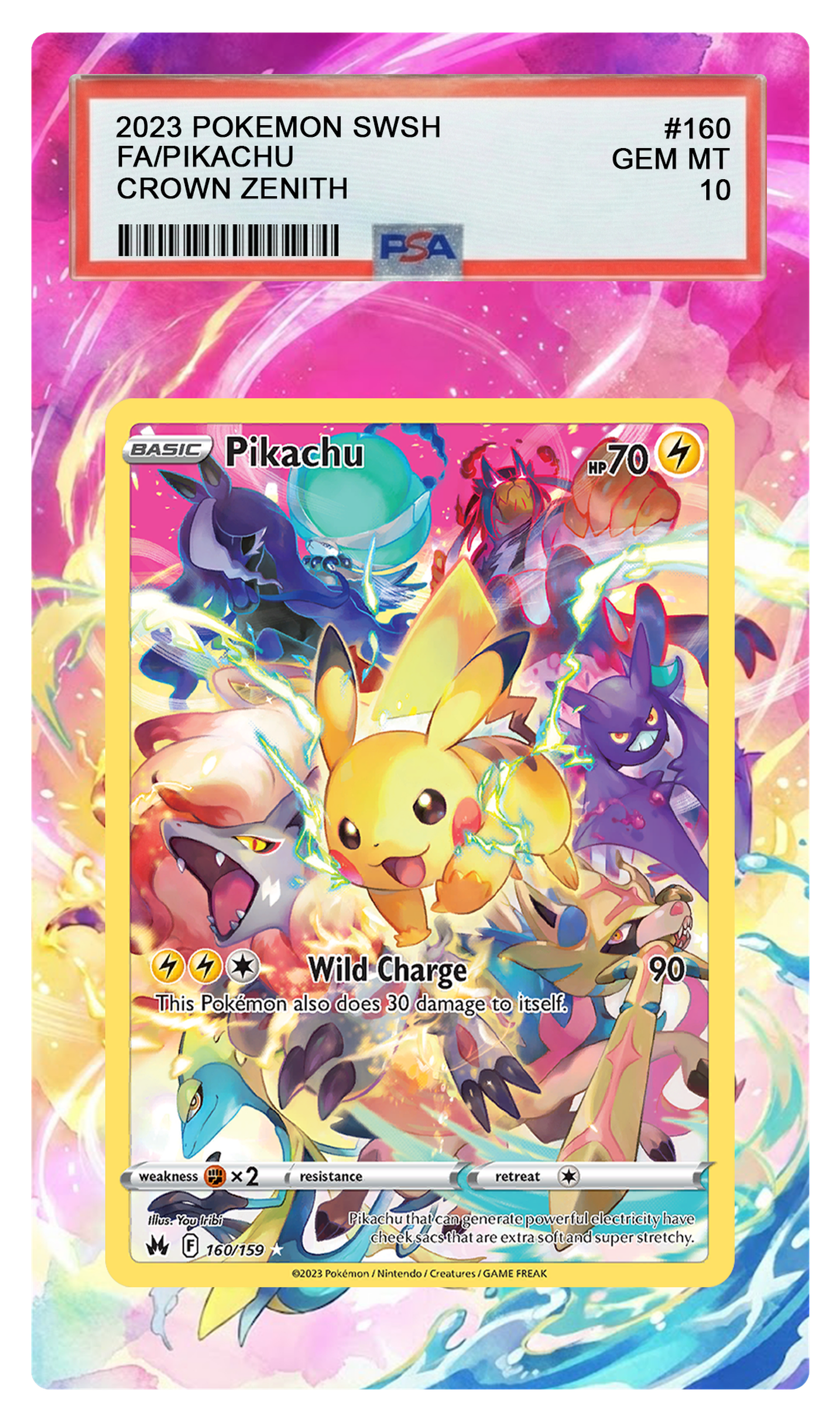 Pikachu - 160 CRZ Custom Extended Aura