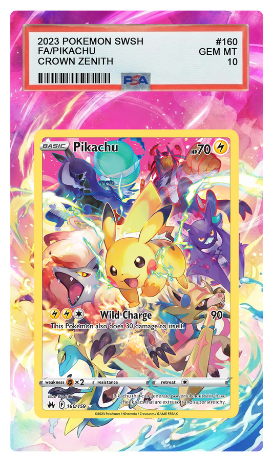 Pikachu - 160 CRZ Custom Extended Aura