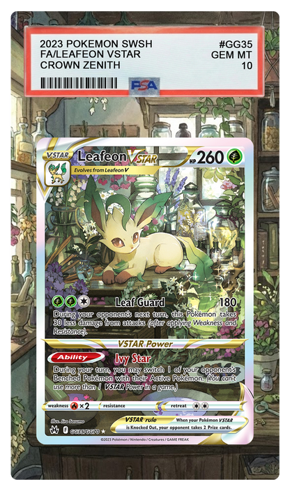Leafeon VSTAR - GG35 CRZ Custom Extended Aura