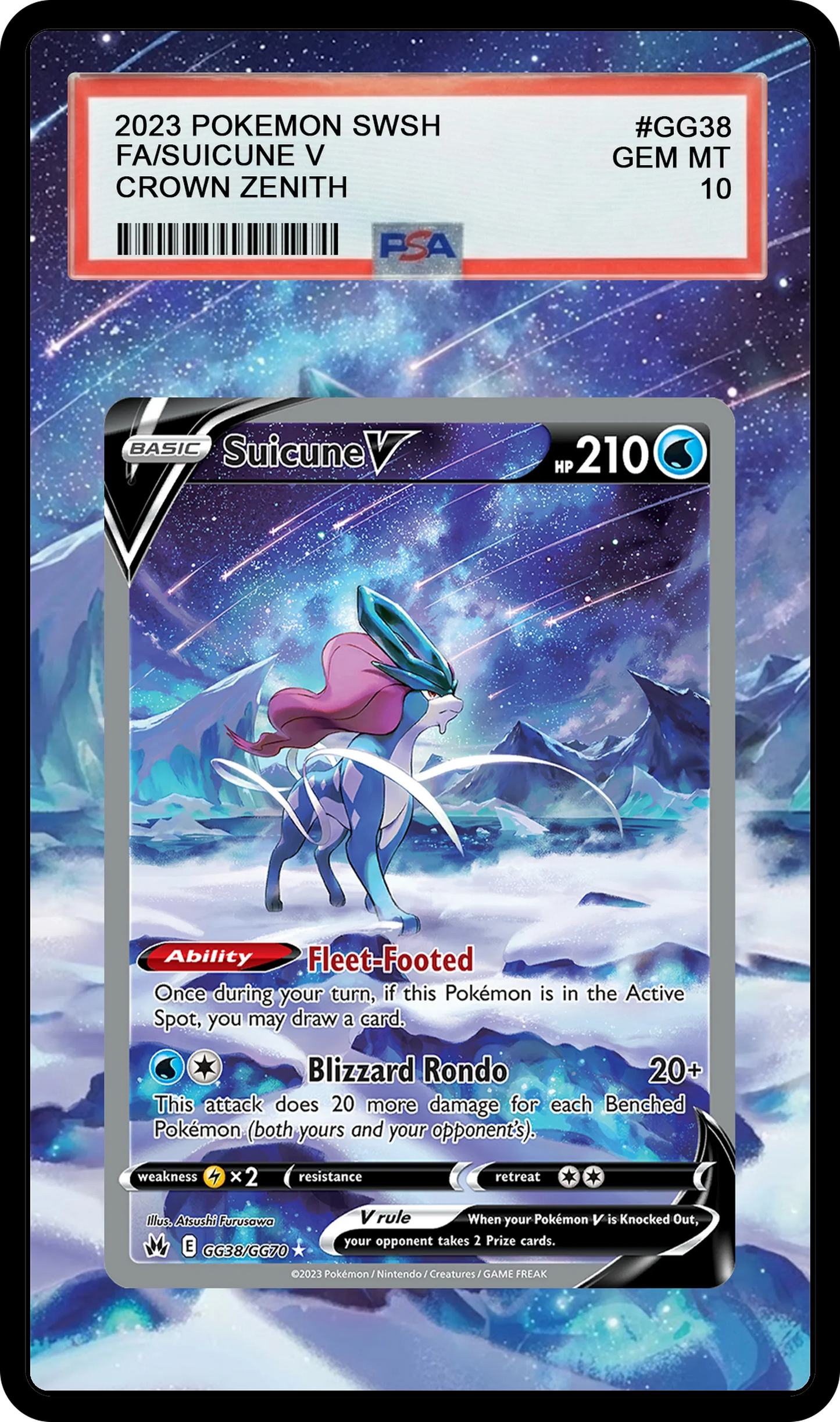 Suicune V - GG38 CRZ Custom Extended Aura