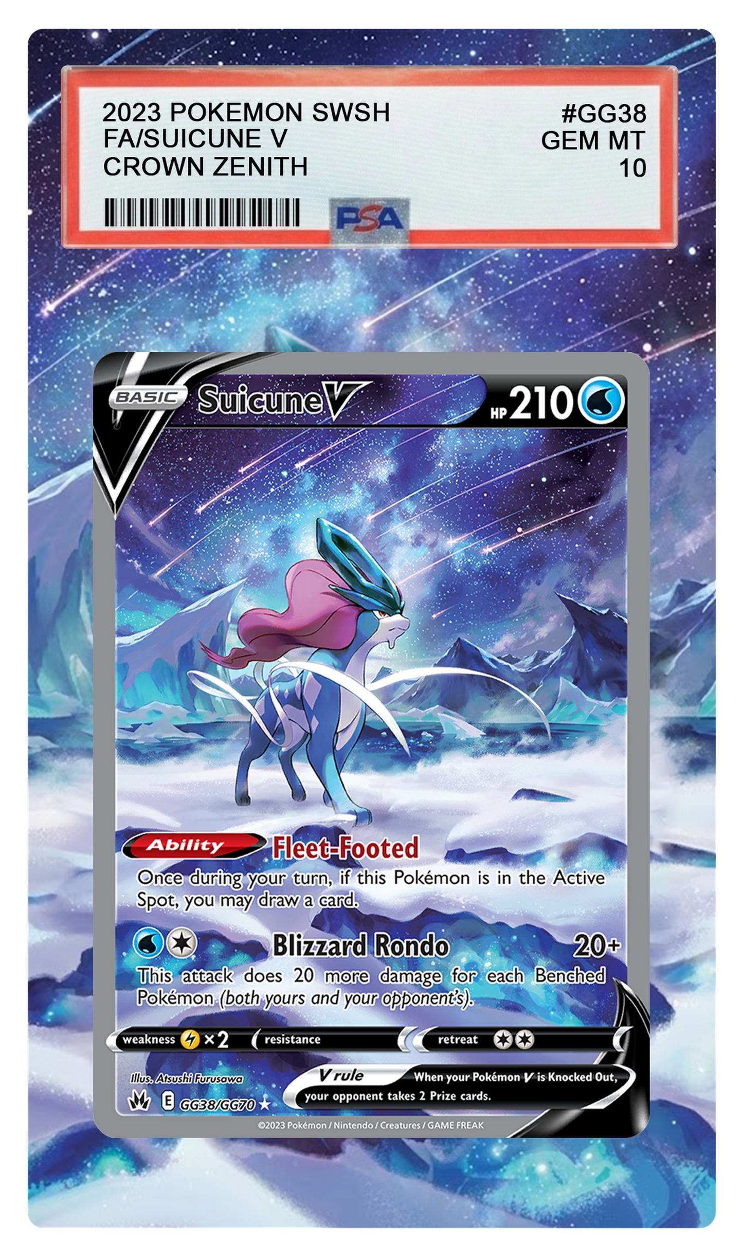 Suicune V - GG38 CRZ Custom Extended Aura