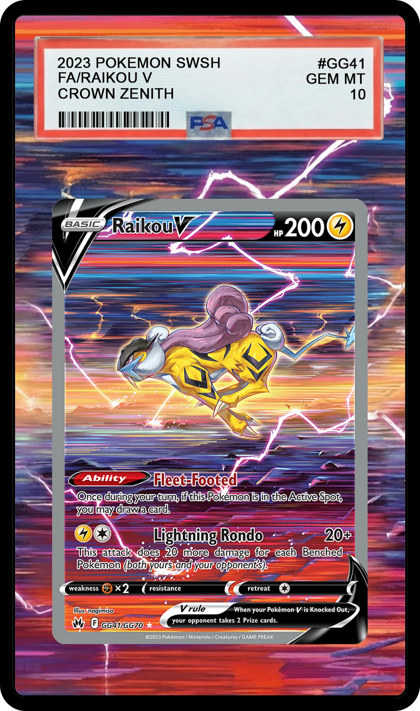 Raikou V - GG41 CRZ Custom Extended Aura