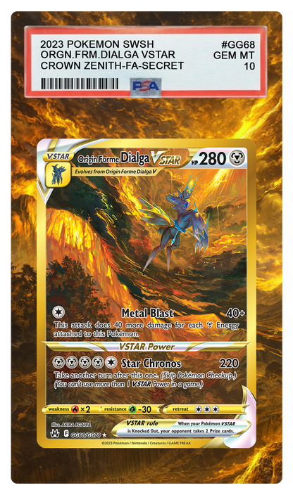 Origin Forme Dialga - GG68 CRZ Custom Extended Aura