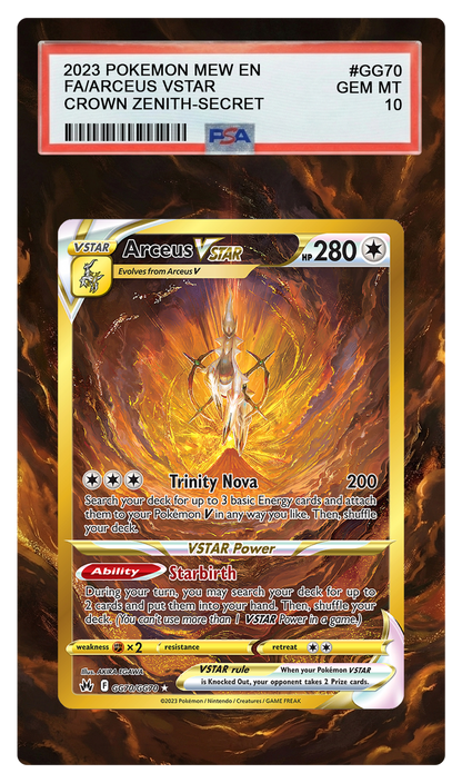 Arceus VSTAR - GG70 CRZ Custom Extended Aura