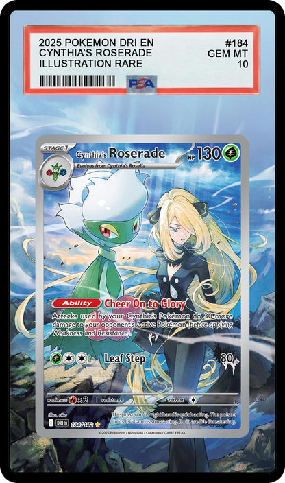 Cynthia's Roserade - 184 DRI Custom Extended Aura