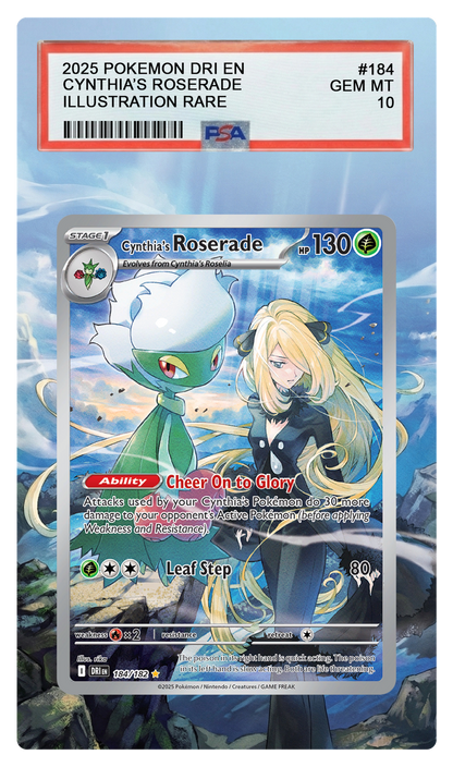 Cynthia's Roserade - 184 DRI Custom Extended Aura