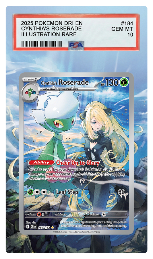 Cynthia's Roserade - 184 DRI Custom Extended Aura