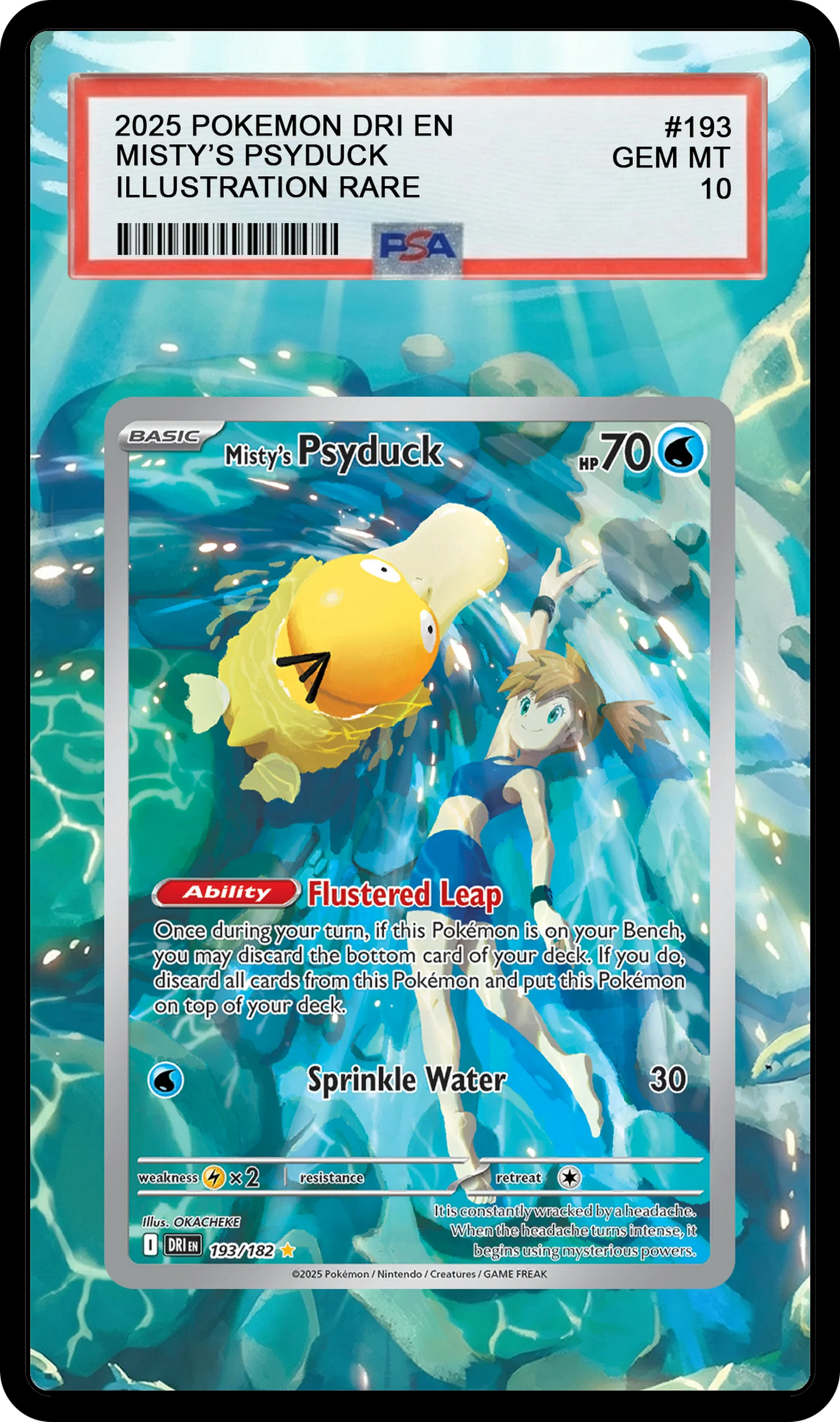Misty's Psyduck - 193 DRI Custom Extended Aura