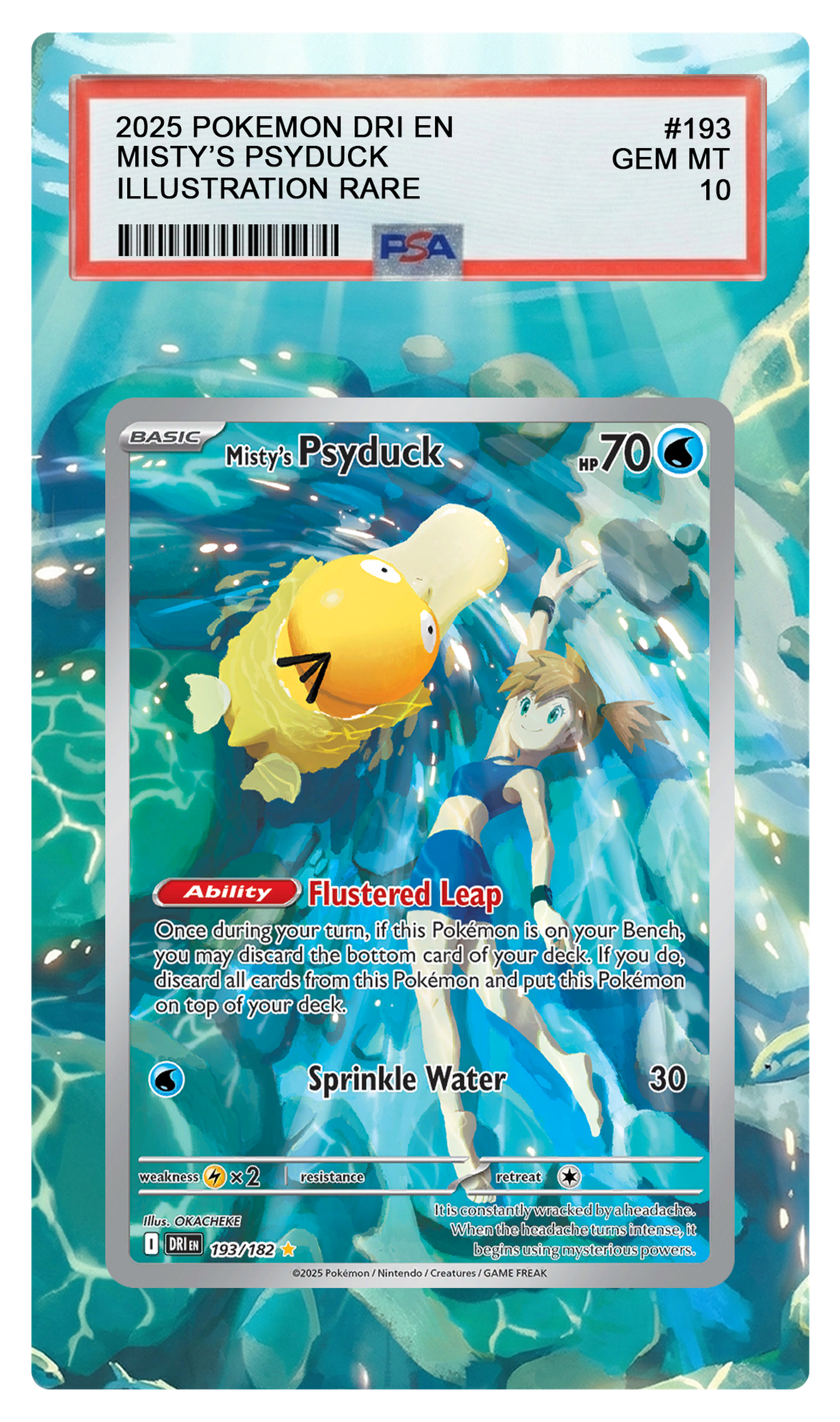 Misty's Psyduck - 193 DRI Custom Extended Aura