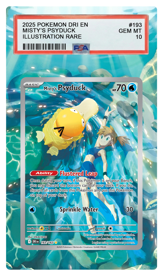 Misty's Psyduck - 193 DRI Custom Extended Aura