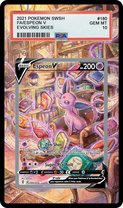 Espeon V - 180 EVS Custom Extended Aura