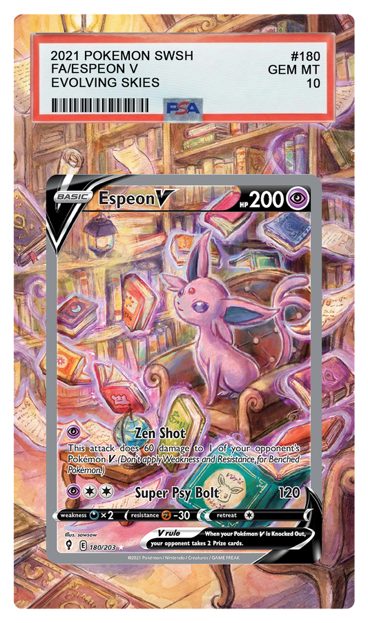 Espeon V - 180 EVS Custom Extended Aura