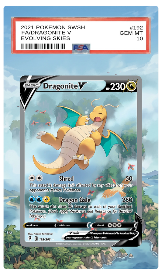 Dragonite V - 192 EVS Custom Extended Aura