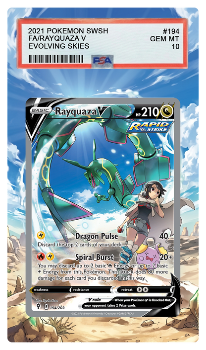 Rayquza V - 194 EVS Custom Extended Aura