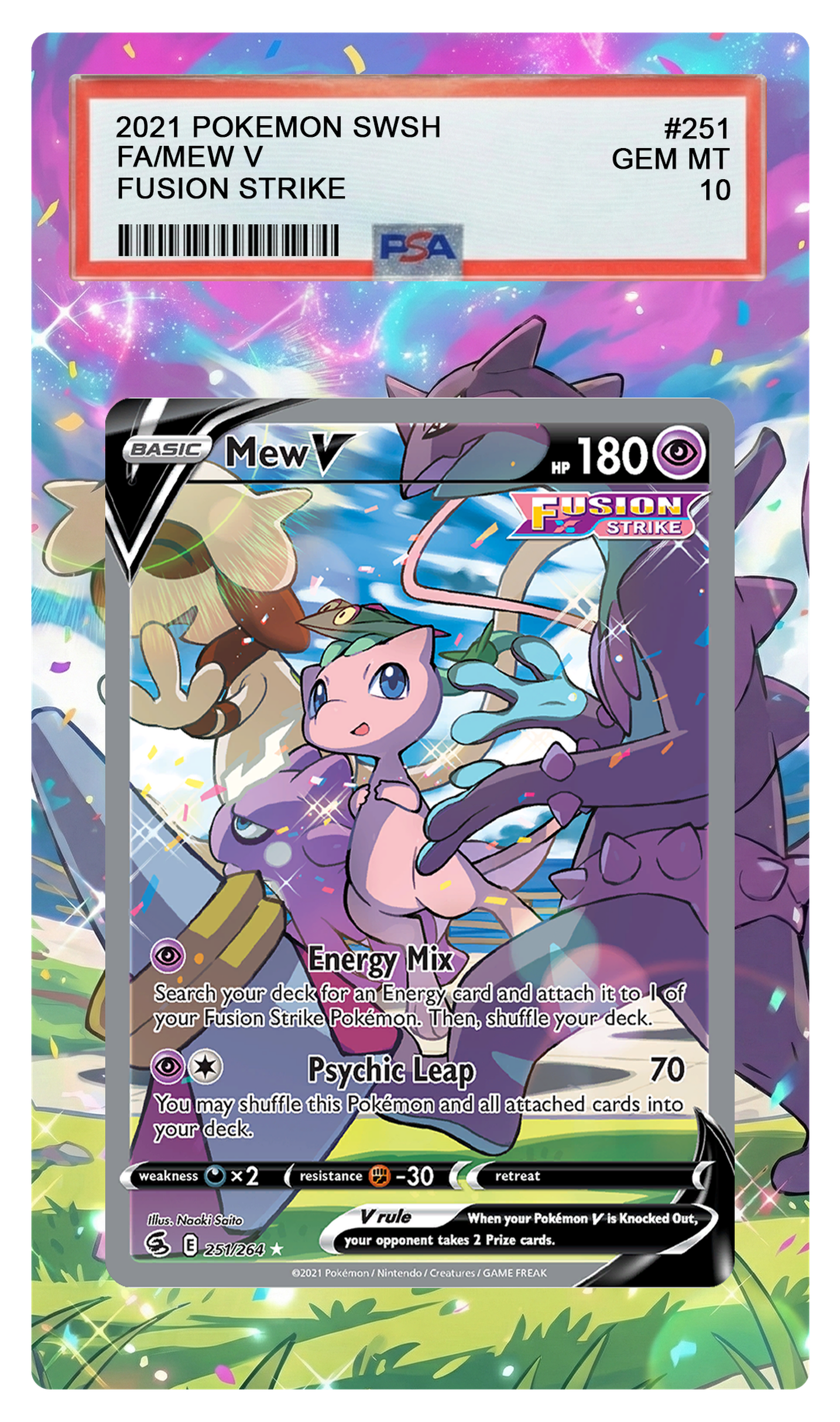 Mew V - 251 FST Custom Extended Aura