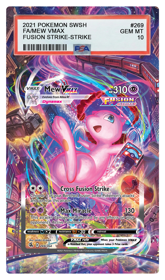 Mew VMAX - 269 FST Custom Extended Aura